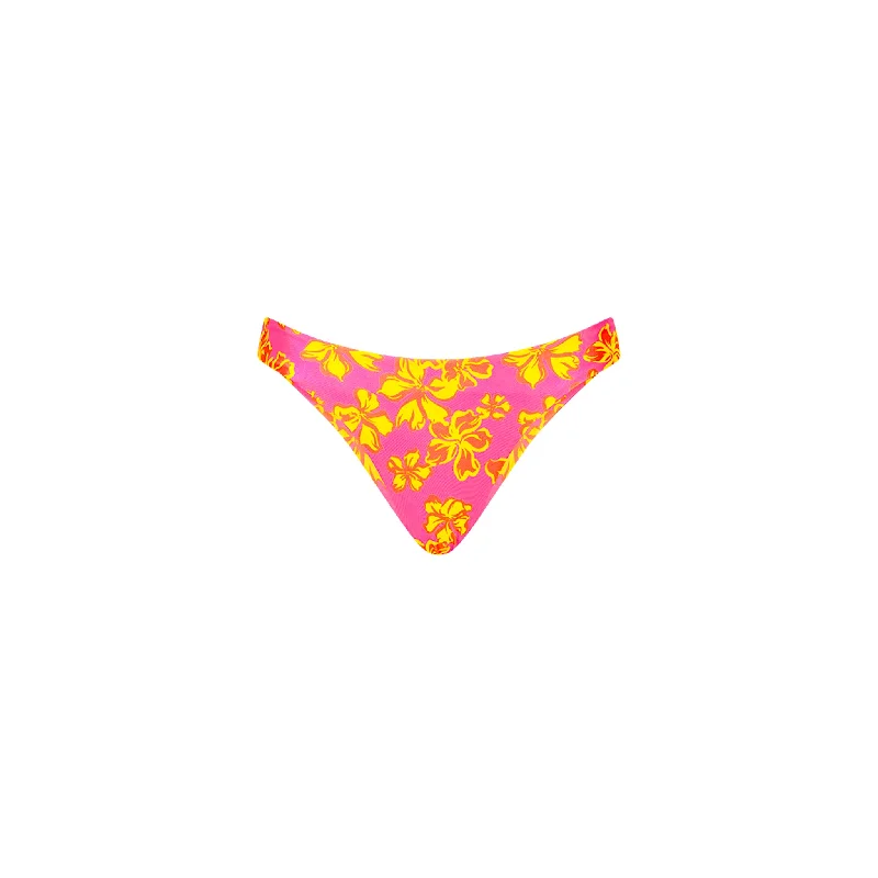 Minimal Full Coverage Bikini Bottom - Pitaya Maya Plunge front bikini, Deep-V, Sexy, Trendy