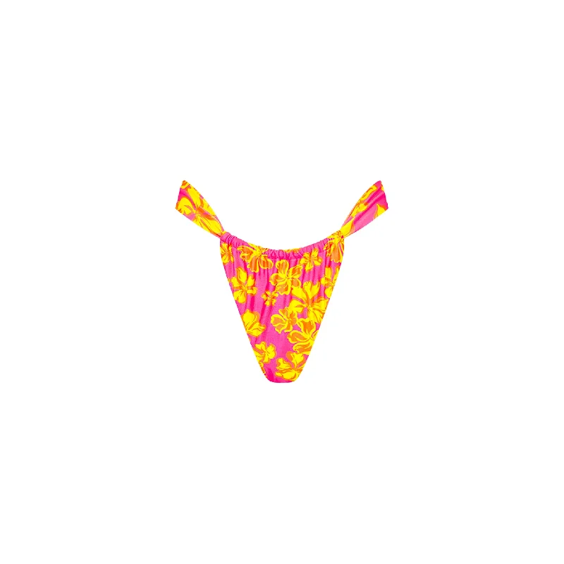 Ruched Thong Bikini Bottom - Pitaya Maya Padded bikini, Comfortable, Supportive, Trendy
