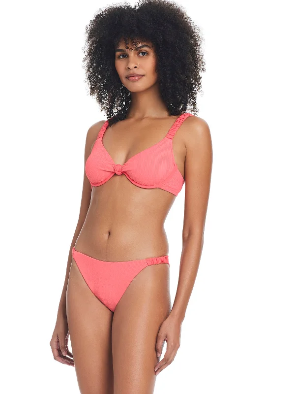 Sandbar Solids Hipster Bikini Bottom Watermelon Sugar Leopard print bikini, Bold design, Sexy, Trendy