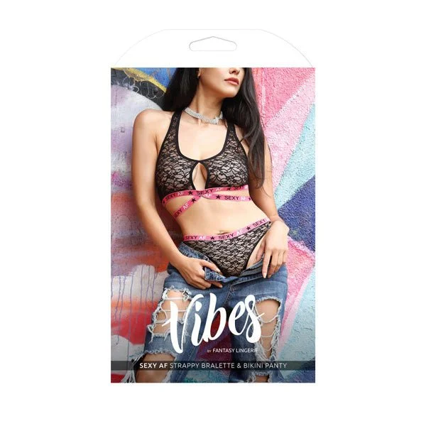 Sexy AF Bralette & Bikini Panty - L/XL Boxed Halter neck bikini set, Sexy, Comfortable, Stylish
