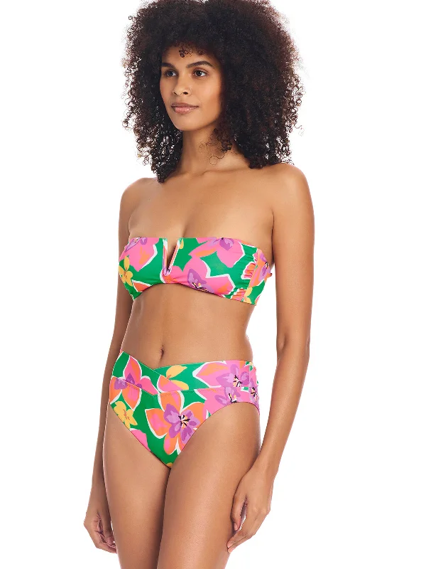 Super Bloom V Waist Bikini Bottom Multi Low-back bikini, Sexy, Elegant, Comfortable