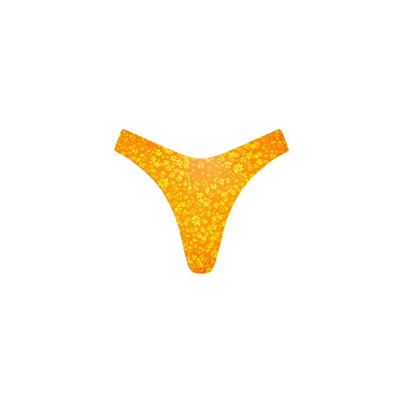 Y Cheeky Bikini Bottom - Sunset Moments Polka dot bikini set, Fun design, Trendy, Stylish