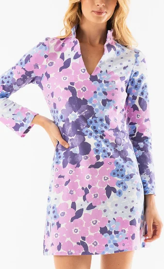 Mahi Gold Women's MAHI Tunic Dress - Summer Jubilee Lilac