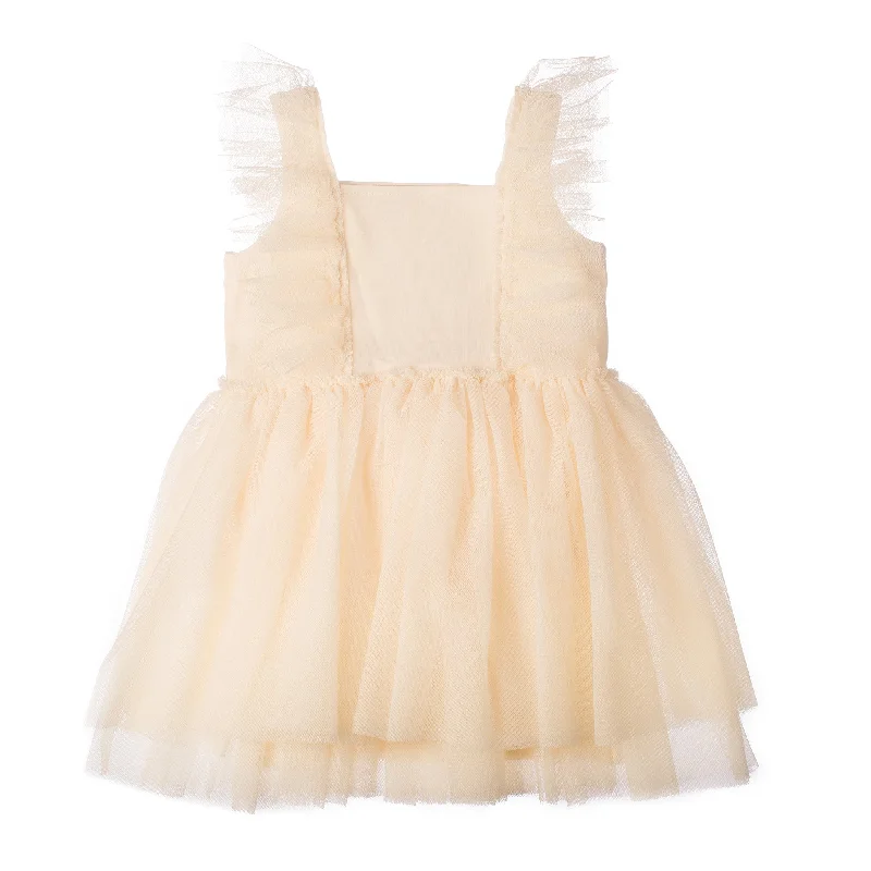 Off White tulle dress