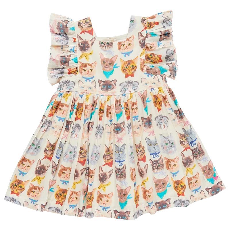 Pink Chicken Elsie Dress - Cool Cats
