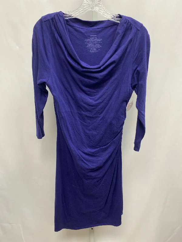 Size Medium Patagonia Purple 3/4 Sleeve Dress