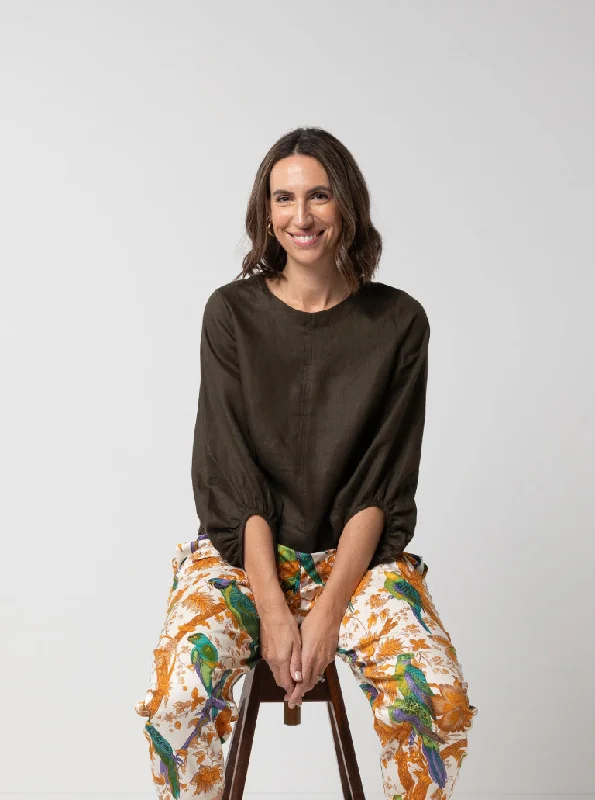 Zalia Woven Top and Dress - Sewing Pattern | Style Arc