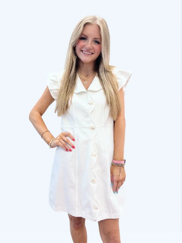 Angie Canvas Dress