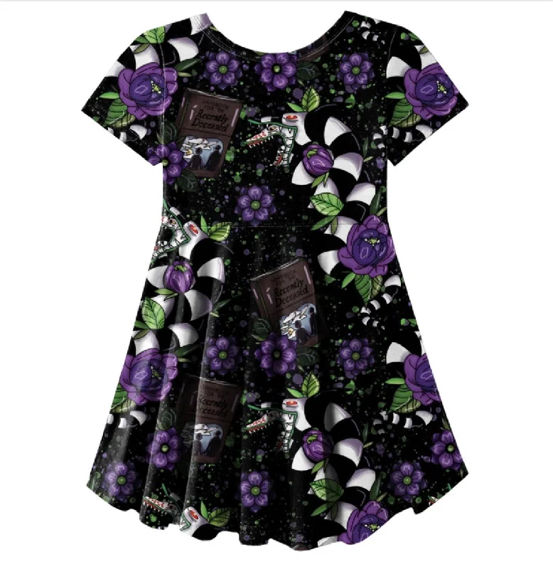 Sand Worm Skater Dress