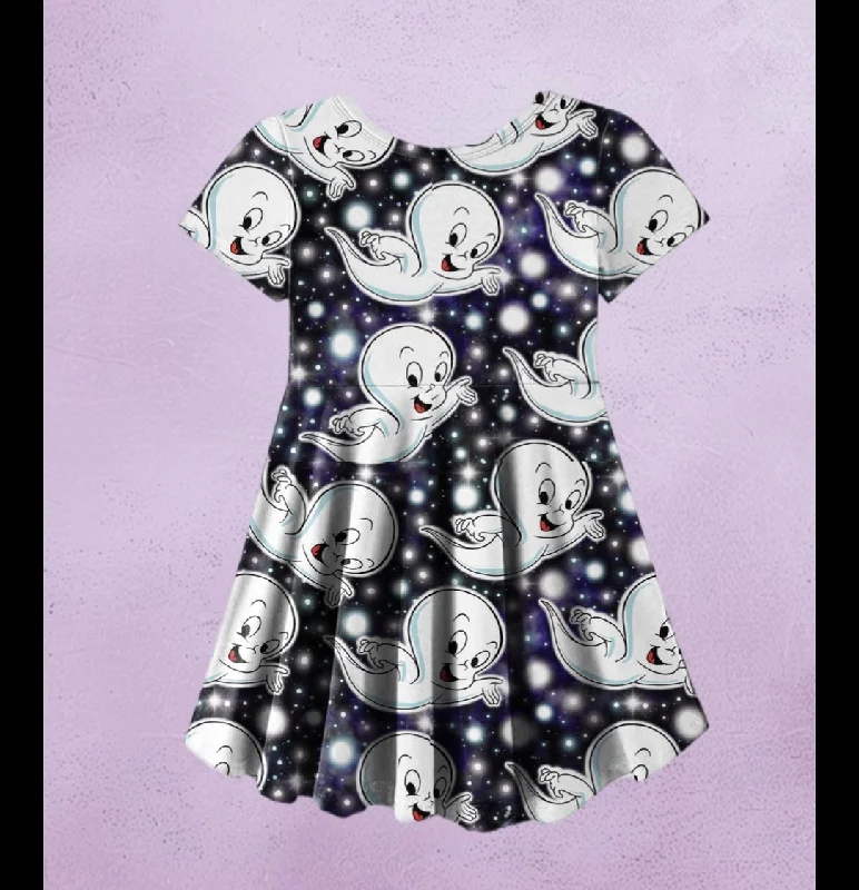 Friendly Ghost Skater Dress