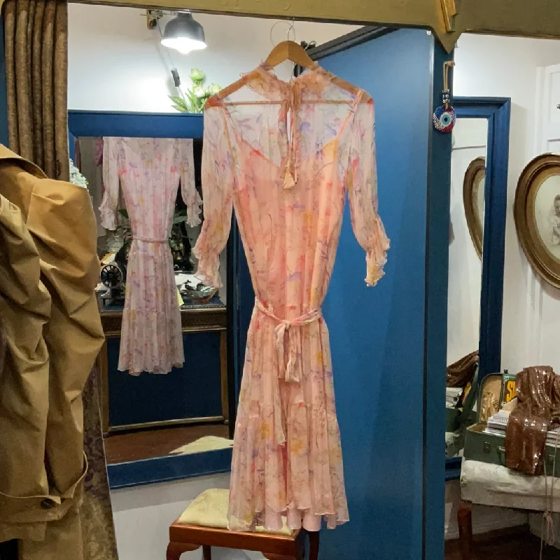 Kamare Chloe Silk Dress - Flora