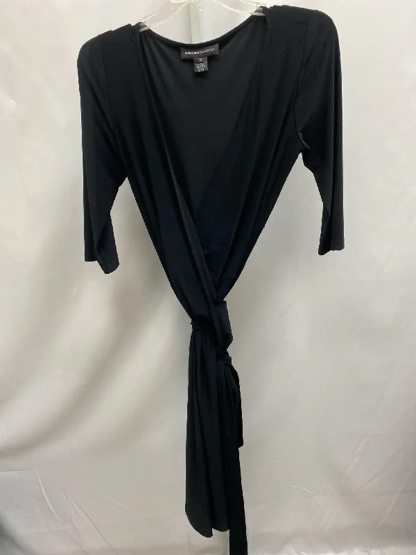 Size 16 Jones New York Black 3/4 Sleeve Dress