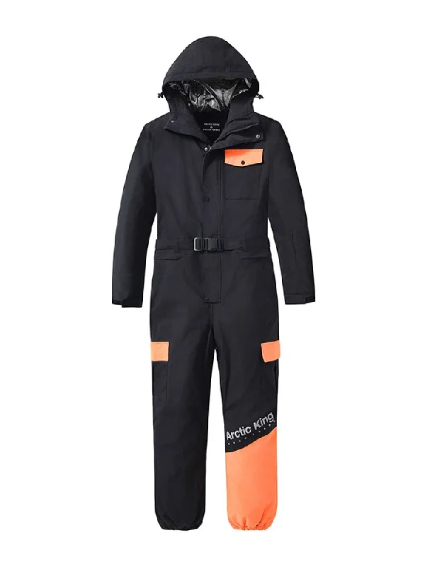ARCTIC QUEEN Thermal Outdoor Ski Jumpsuit - Unisex Long sleeve jumpsuit, Cozy, Fall collection, Stylish