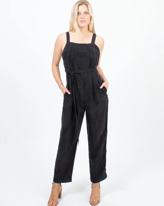 Belted Jumpsuit Elegant jumpsuit, Wide leg, Party wear, Stylish