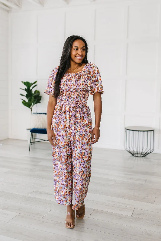 Better Than Fine Floral Jumpsuit Jumpsuit with pockets, Casual, Comfortable, Trendy