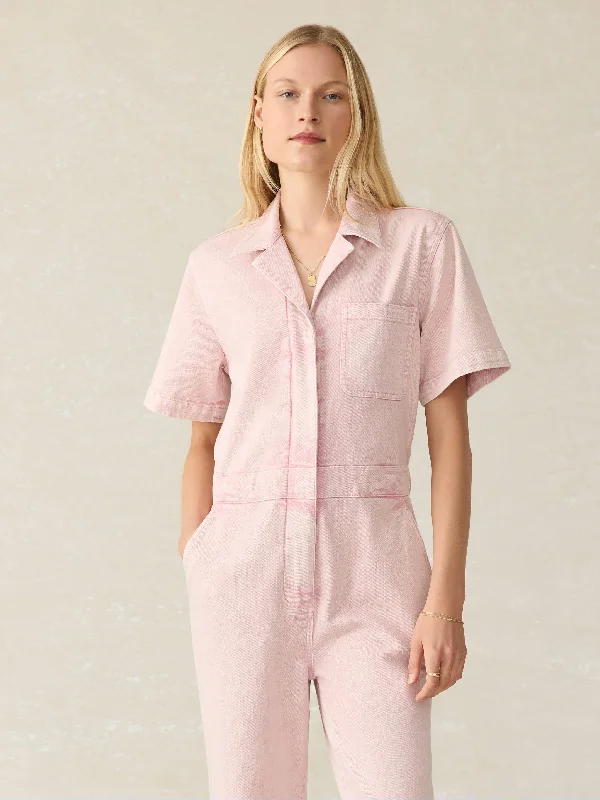 Blaise Jumpsuit - Sunset Blush Printed jumpsuit, Trendy, Bold design, Casual