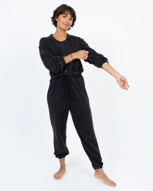Cozy Sweat Jumpsuit Solid jumpsuit, Minimalist style, Elegant, Comfortable