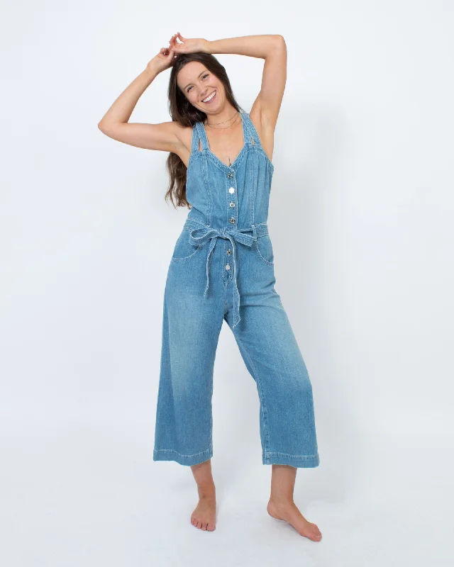 Denim Jumpsuit Sexy jumpsuit, Fashionable, Sleek, Trendy