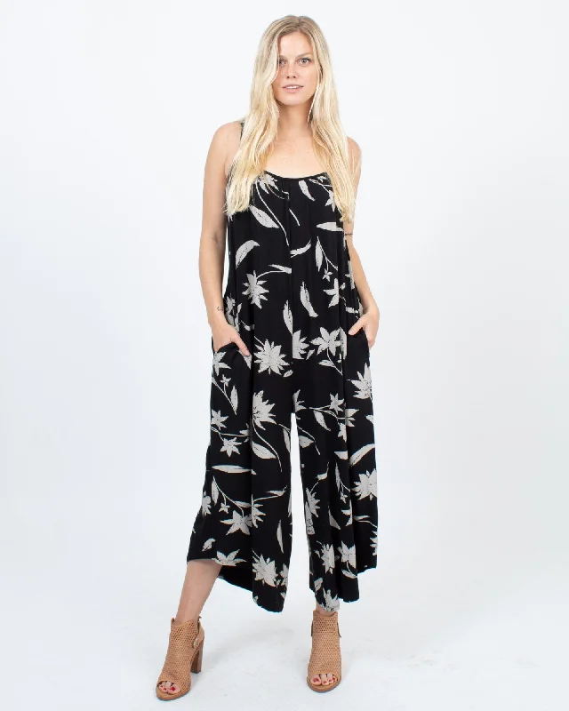 "Flared" Sleeveless Wide Leg Jumpsuit Color block jumpsuit, Bold design, Fashion statement, Modern