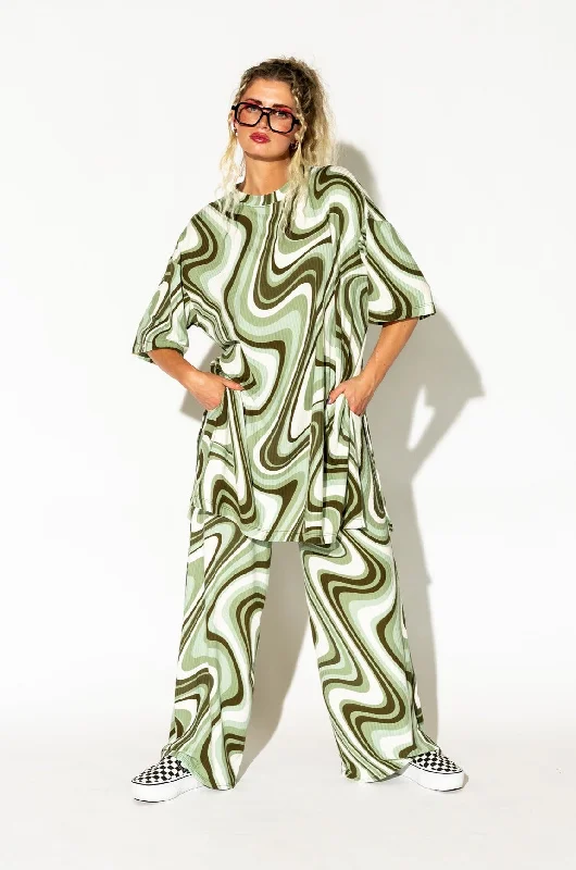 Leveled Up Ribbed Playsuit in Twiggy Printed floral jumpsuit, Feminine, Summer style, Relaxed