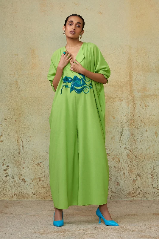 Lime Breezy Jumpsuit Backless jumpsuit, Sexy, Evening wear, Fashionable