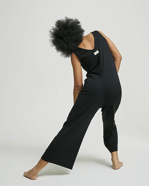 Yoga Jumpsuit Black Cozy jumpsuit, Casual, Comfortable, Street style