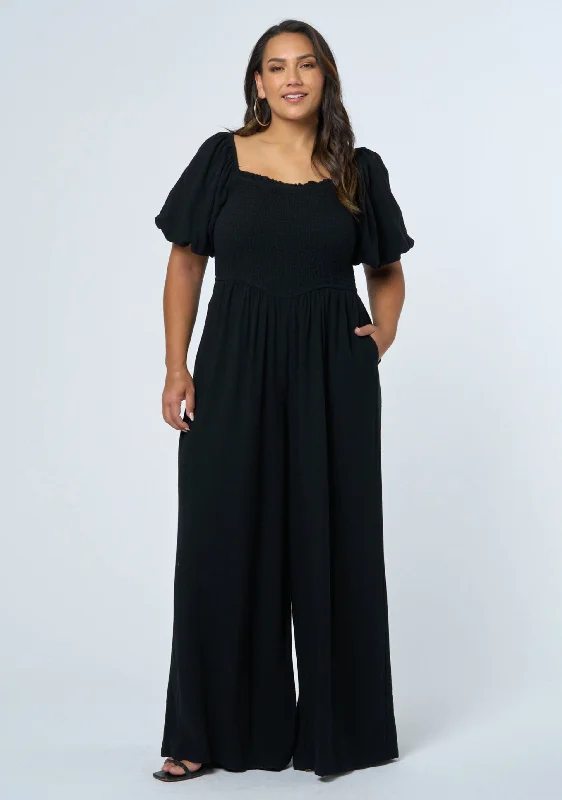 Paint It Black Jumpsuit Sequin jumpsuit, Glamorous, Party wear, Trendy