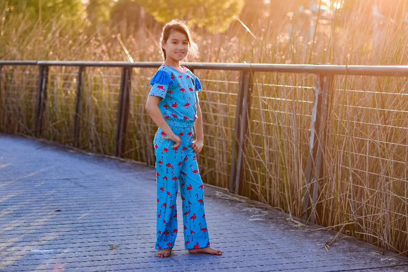 PDF Pattern - Paradise Playsuit - Child | Waves & Wild Plunging back jumpsuit, Sexy, Trendy, Elegant