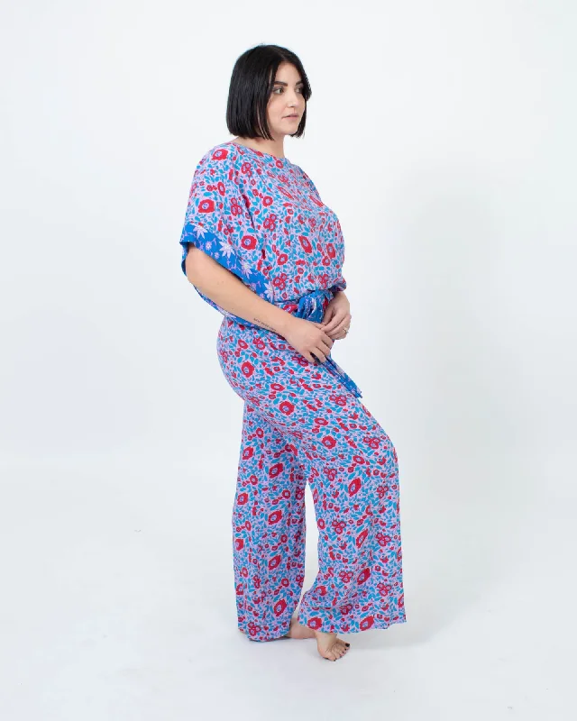 Printed Jumpsuit Satin halter jumpsuit, Elegant, Luxurious, Fashionable
