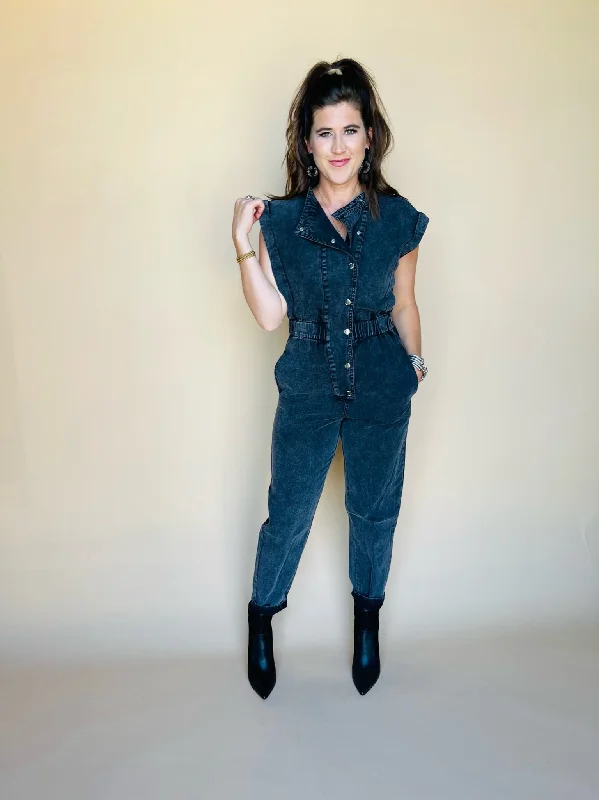 Rockstar Jumpsuit Casual jumpsuit, Street style, Comfortable, Trendy